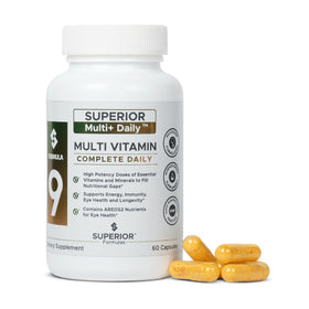 Bouteille de Multivitamines Methylées 60 Capsules vue de face