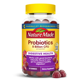 Bouteille de Nature Made Probiotiques Gélifiés 42 Gummies vue de face
