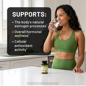 Bouteille de NatureWise DIM Diindolylmethane 200mg avec étiquette