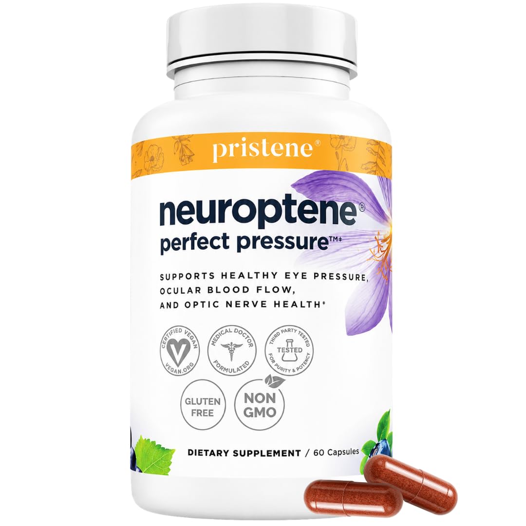 Bouteille de Neuroptene avec 60 capsules de bilberry pour les yeux