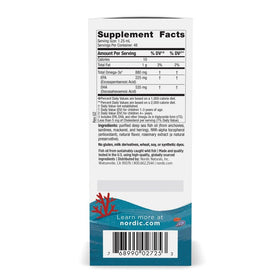 Bouteille de Nordic Naturals DHA Xtra Enfants 880 mg Omega-3s de côté