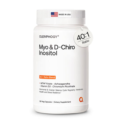 Bouteille de Olenphogy Inositol 6-en-1 2350mg, vue de face
