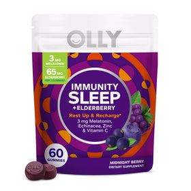 Bouteille de OLLY Gummies de Sommeil daily wellness 60 unités