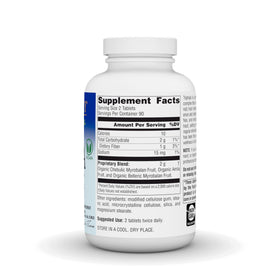 Bouteille de Planetary Herbals Triphala 1000mg avec étiquette