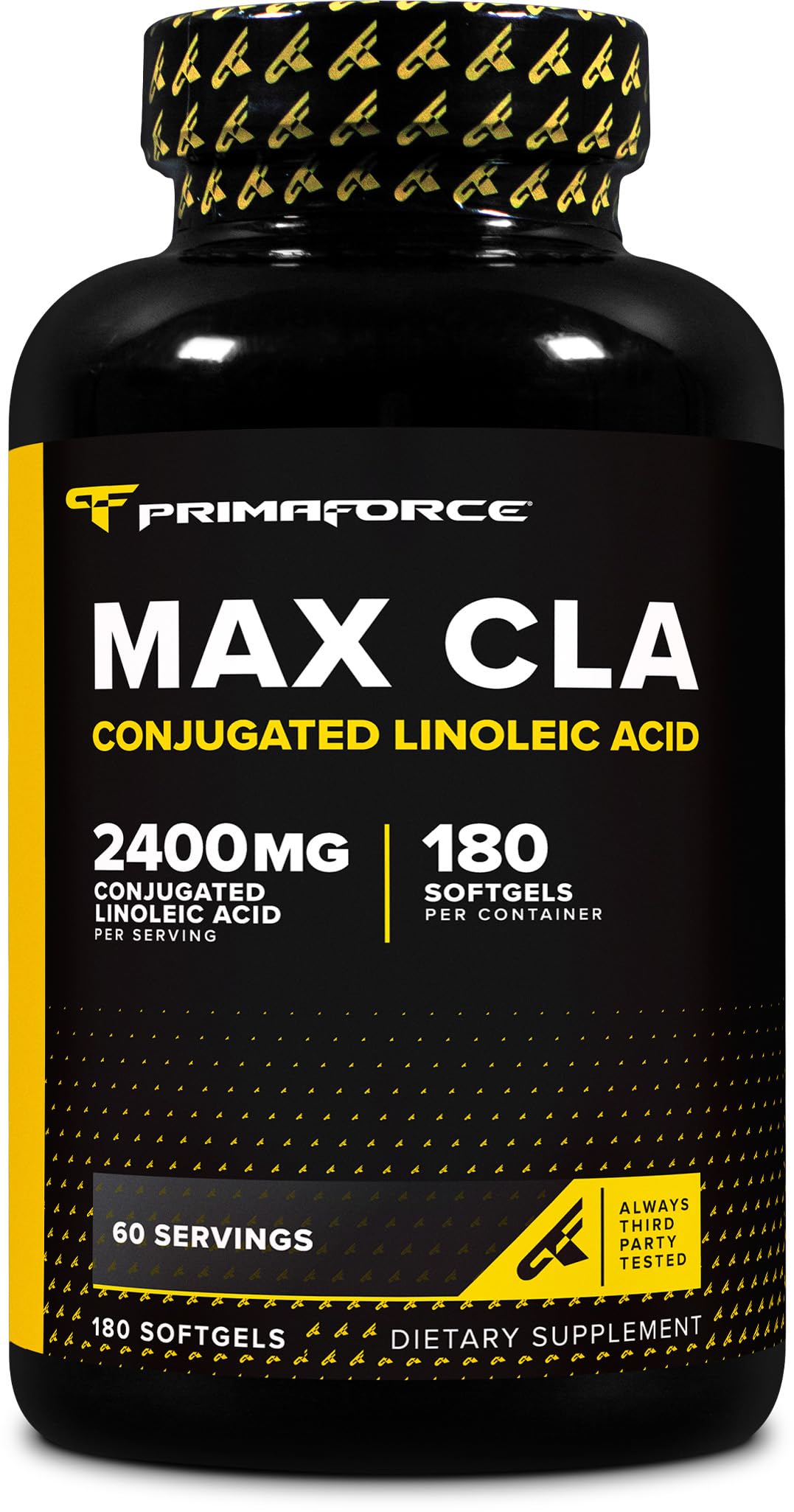 Bouteille de Primaforce CLA 2400mg avec 180 gélules