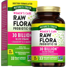 Bouteille de probiotiques Nature's Truth pour femmes, 33 capsules