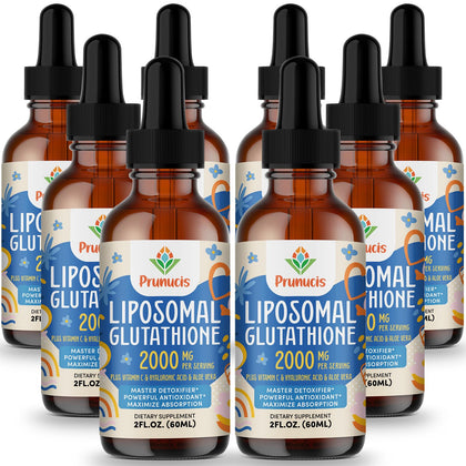 Bouteille de Prunucis Liposomal Glutathione 2000MG vue de face