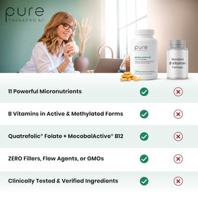 Bouteille de Pure Therapro Rx avec étiquette visible