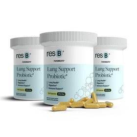 Bouteille de ResBiotic Complément Alimentaire Probiotique 180 Capsules vue de face