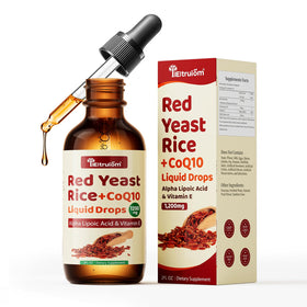 Bouteille de riz rouge IIEltruiom 1200mg avec CoQ10, vue avant