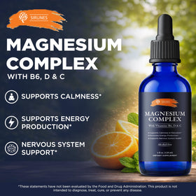 Bouteille de SIRUNES complexe de magnésium avec bouchon