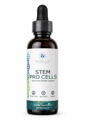 Bouteille de STEM PRO CELLS Complément Alimentaire Liquide 60 mL vue de face