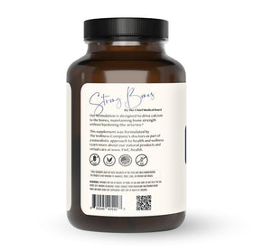 Bouteille de Strong Bones avec capsules visibles