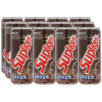 Bouteille de Supligen Chocolat 290 ml vue de face