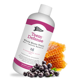 Bouteille de Teem Complément Alimentaire Liquide Probiotique 473 ml vue de face
