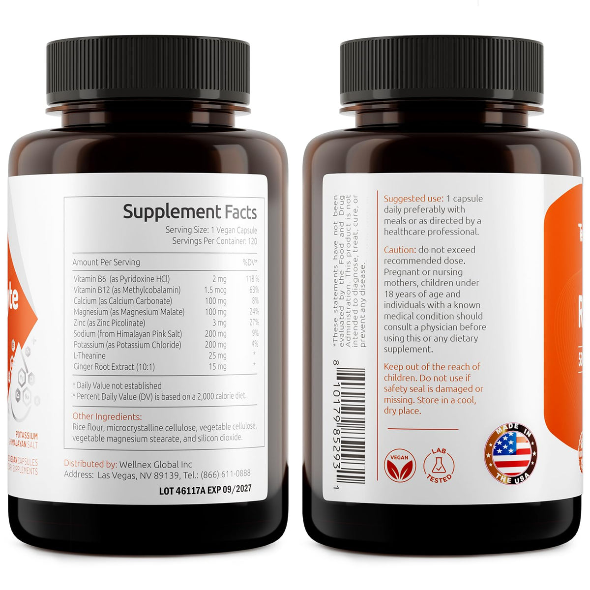 Bouteille de Temimar Rutin 500mg avec étiquette visible