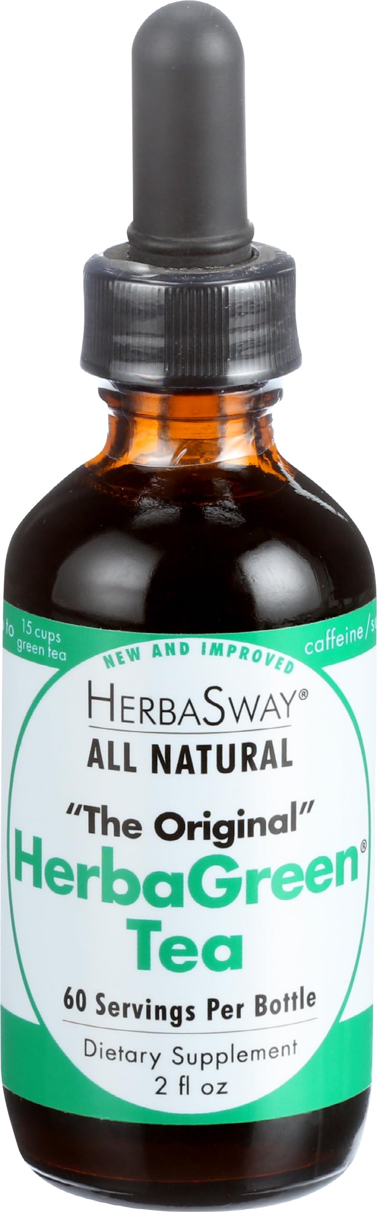 Bouteille de Thé Vert Original Herbasway 100g vue de face