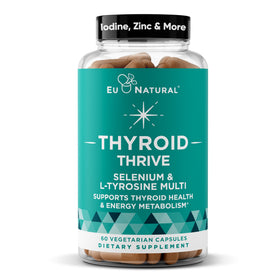 Bouteille de Thrive Energy Support d'Eu Natural avec 60 capsules végétariennes