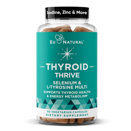 Bouteille de Thrive Energy Support d'Eu Natural avec 60 capsules végétariennes