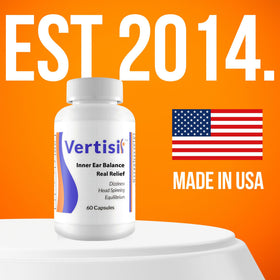 Bouteille de Vertisil 60 capsules de Scientific Health vue de côté