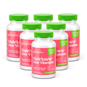 Bouteille de vitamines Naturenetics pour cheveux, face avant