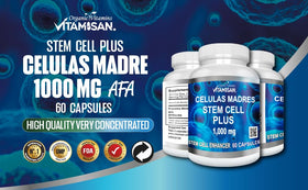 Bouteille de VITAMISAN AFA Spiruline ouverte