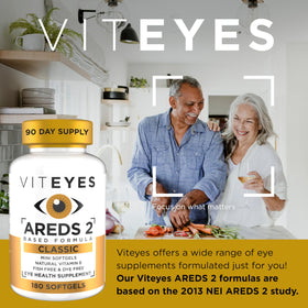Bouteille de Viteyes AREDS 2 avec étiquette