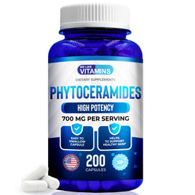 Bouteille de We Like Vitamins Phytoceramides 700mg avec 200 capsules