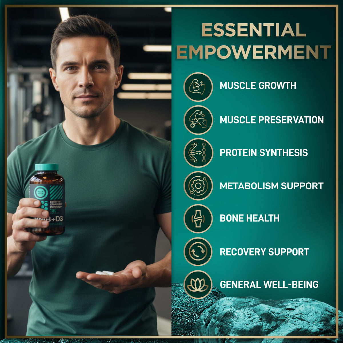 Bouteille de WILD FUEL HMB 3000mg avec étiquette visible