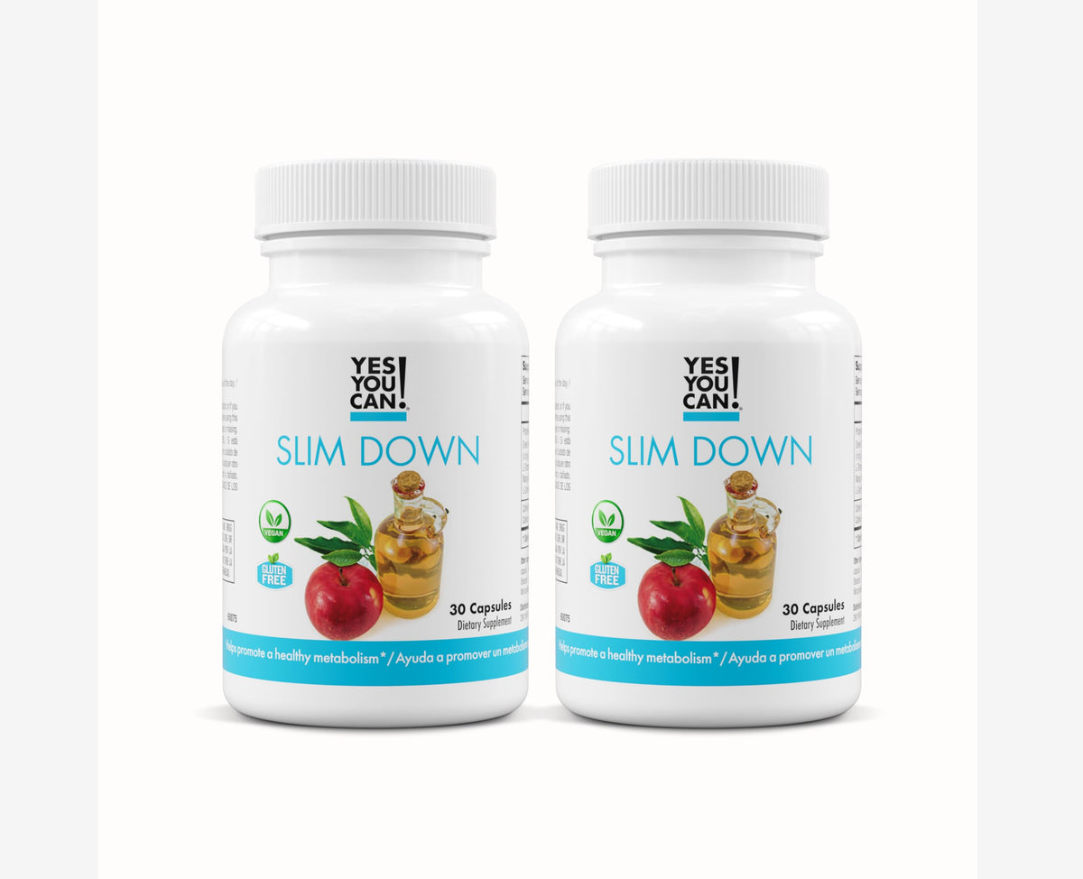 Bouteille de Yes You Can! Complément Slim Down 900 capsules vue de face