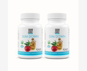 Bouteille de Yes You Can! Complément Slim Down 900 capsules vue de face