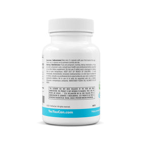 Bouteille de Yes You Can! Complément Slim Down avec capsules sur fond blanc