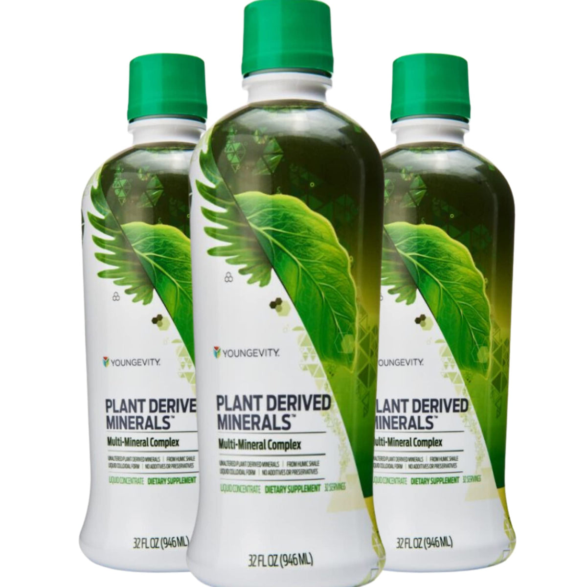 Bouteille de Youngevity complément minéral liquide 32 fl oz vue de face