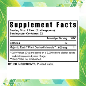 Bouteille de Youngevity complément minéral liquide ouverte avec étiquette