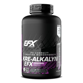 Bouteille EFX Sports Kre-Alkalyn EFX 240 capsules vue de face