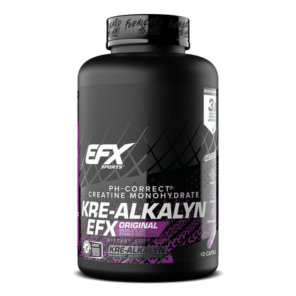 Bouteille EFX Sports Kre-Alkalyn EFX 240 capsules vue de face