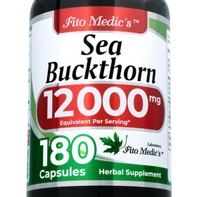 Bouteille FITO MEDIC'S Baies de Sureau 180 Capsules vue de face