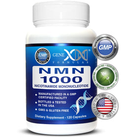Bouteille Genex Formulas Complément Alimentaire 1000mg 120 capsules vue de face