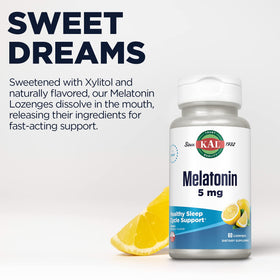 Bouteille KAL Mélatonine 5 mg avec bouchon