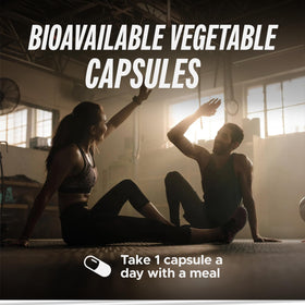 Bouteille LIFEAID FITAID Essentials sur fond de nature
