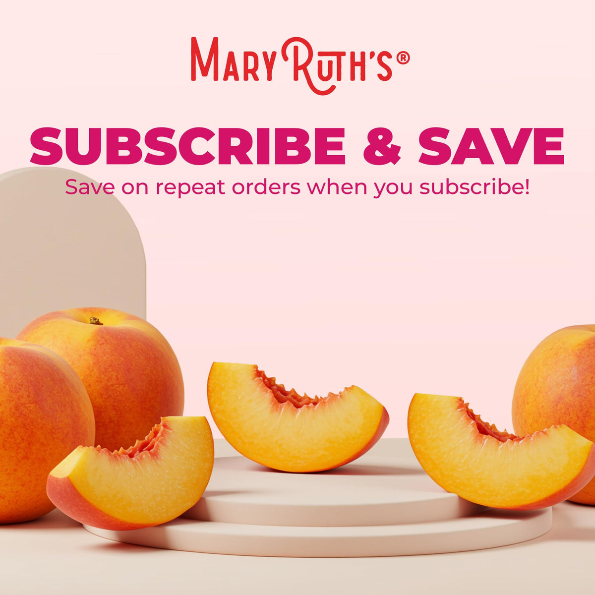 Bouteille MARYRUTH'S avec des fruits pour un style de vie sain