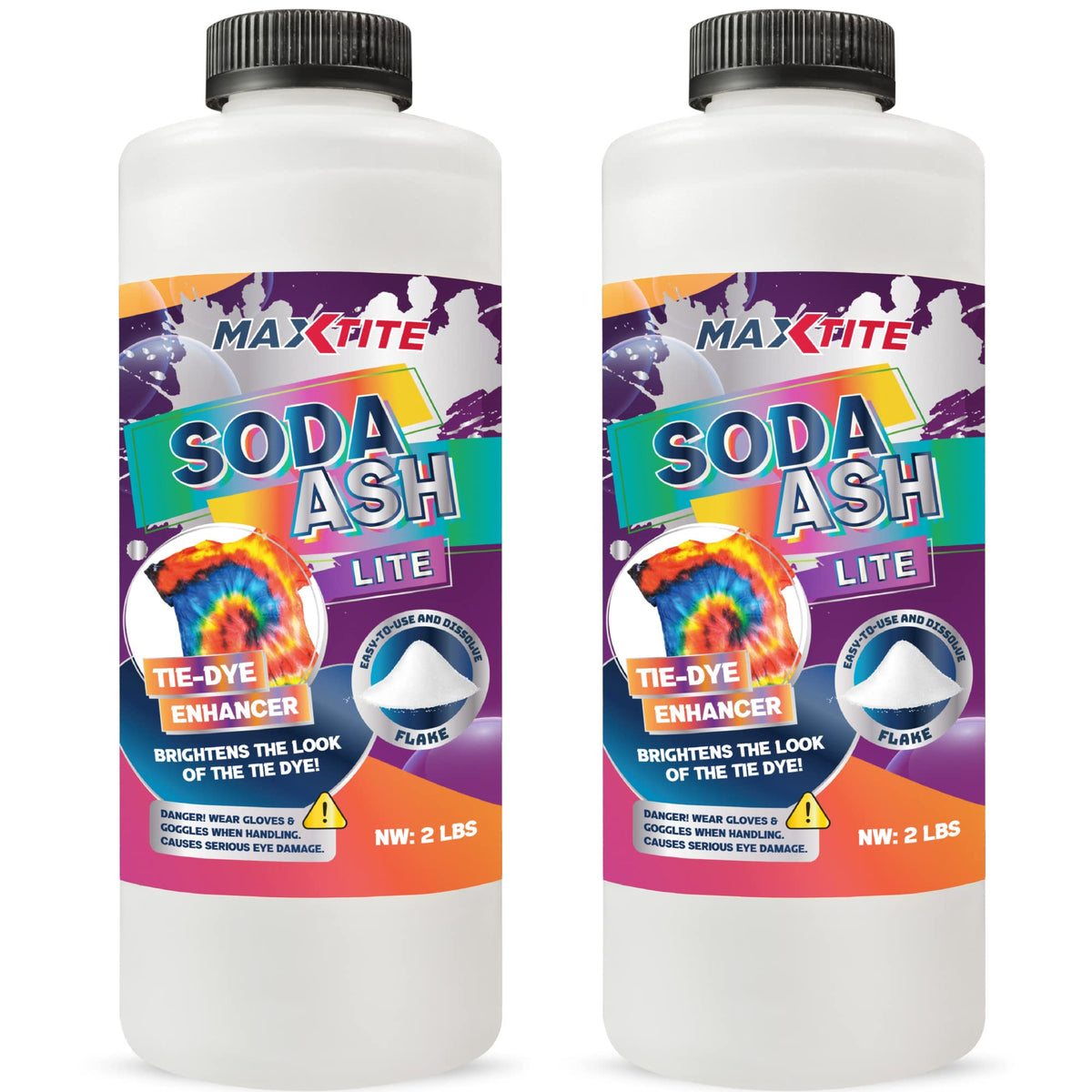 Bouteille MAXTITE Soda Ash Lite 4 lbs vue de face