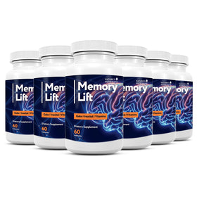 Bouteille Memory Lift de Nature’s NutriWave avec 60 capsules