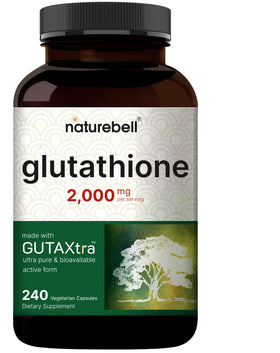 Bouteille NatureBell Glutathione 2000mg vue de face