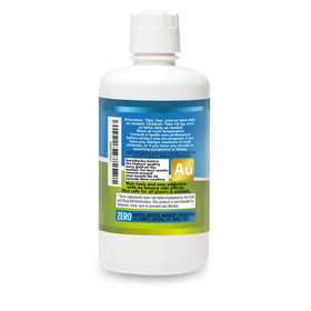Bouteille NutriNoche or colloïdal sur une table en bois