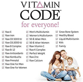 Bouteille ouverte de Garden of Life Multivitamine Femme 50+