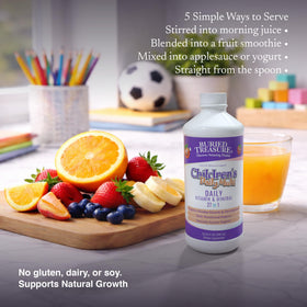 Bouteille sans BPA des multivitamines liquides enfants