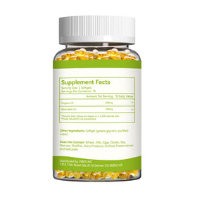 Bouteille SmildeHeal ouverte avec gélules visibles