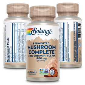 Bouteille SOLARAY de Champignons Fermentés avec capsules