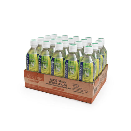 Bouteilles de Boisson Aloe Vera Aloevine 16,9 oz pack de 20